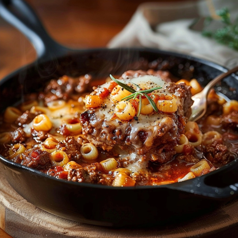 Hackfleisch-Makkaroni-Pfanne: Das ultimative Comfort-Food-Rezept