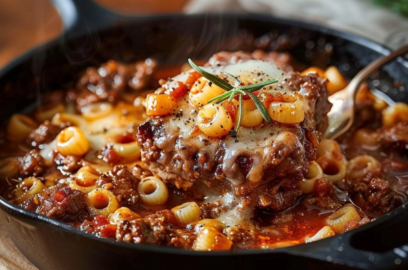 Hackfleisch-Makkaroni-Pfanne: Das ultimative Comfort-Food-Rezept