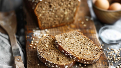 Schnelles Dinkelbrot Rezept – Gesundes Brot einfach selber backen
