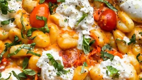 Cremige Tomaten-Gnocchi in 30 Minuten zubereitet
