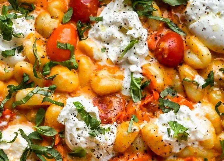 Cremige Tomaten-Gnocchi in 30 Minuten zubereitet