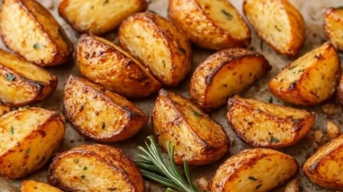 Knusprige Kartoffeln aus dem Ofen – einfach und lecker zubereitet