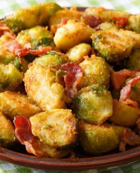Rosenkohl mit Semmelbröseln als leckeres Beilagenrezept
