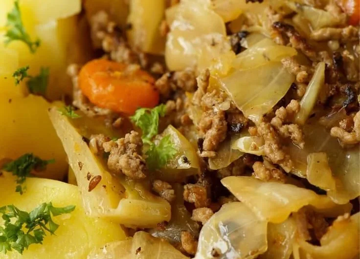Schnelles und cremiges Rezept für Spitzkohl Hackfleisch