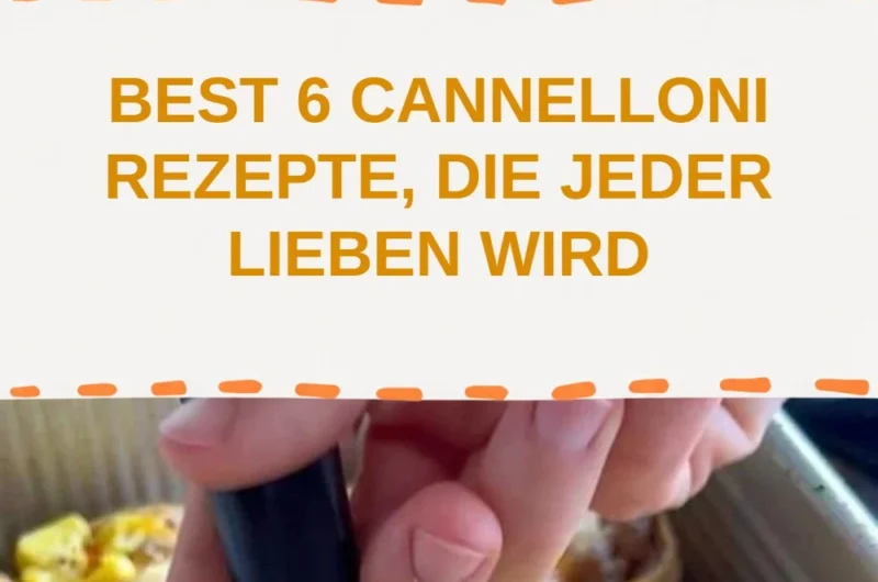 Leckere Cannelloni Rezepte für jeden Anlass