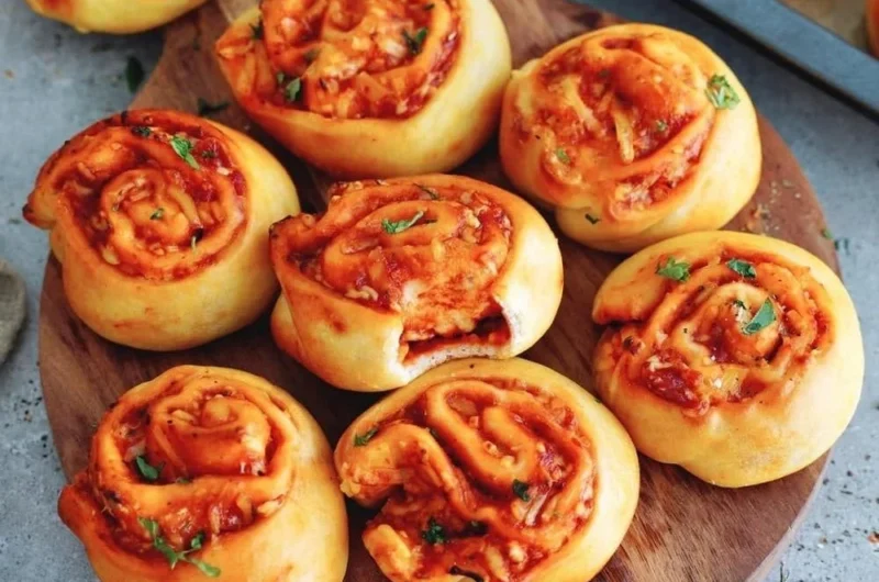 Vegane Pizzaschnecken als schnelles und leckeres Fingerfood