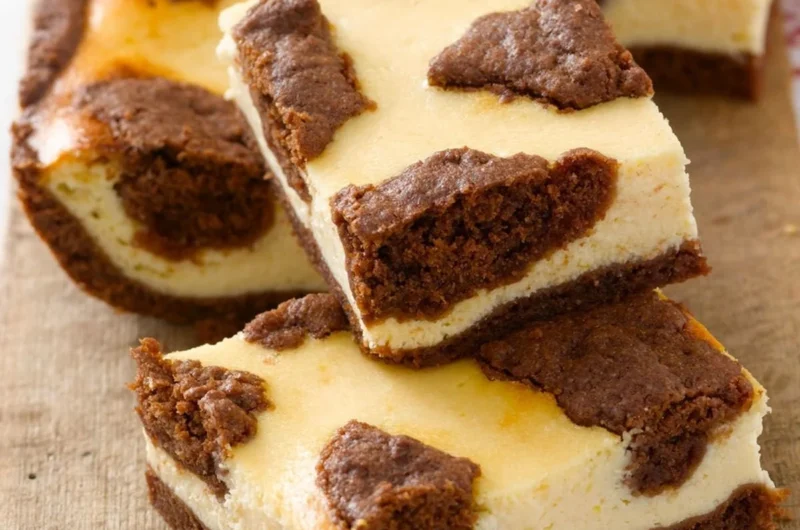 Leckeren Zupfkuchen vom Blech auf einem Kuchenteller serviert.