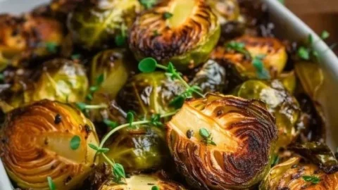 Ofengebackener Rosenkohl, lecker zubereitet nach einem Grundrezept